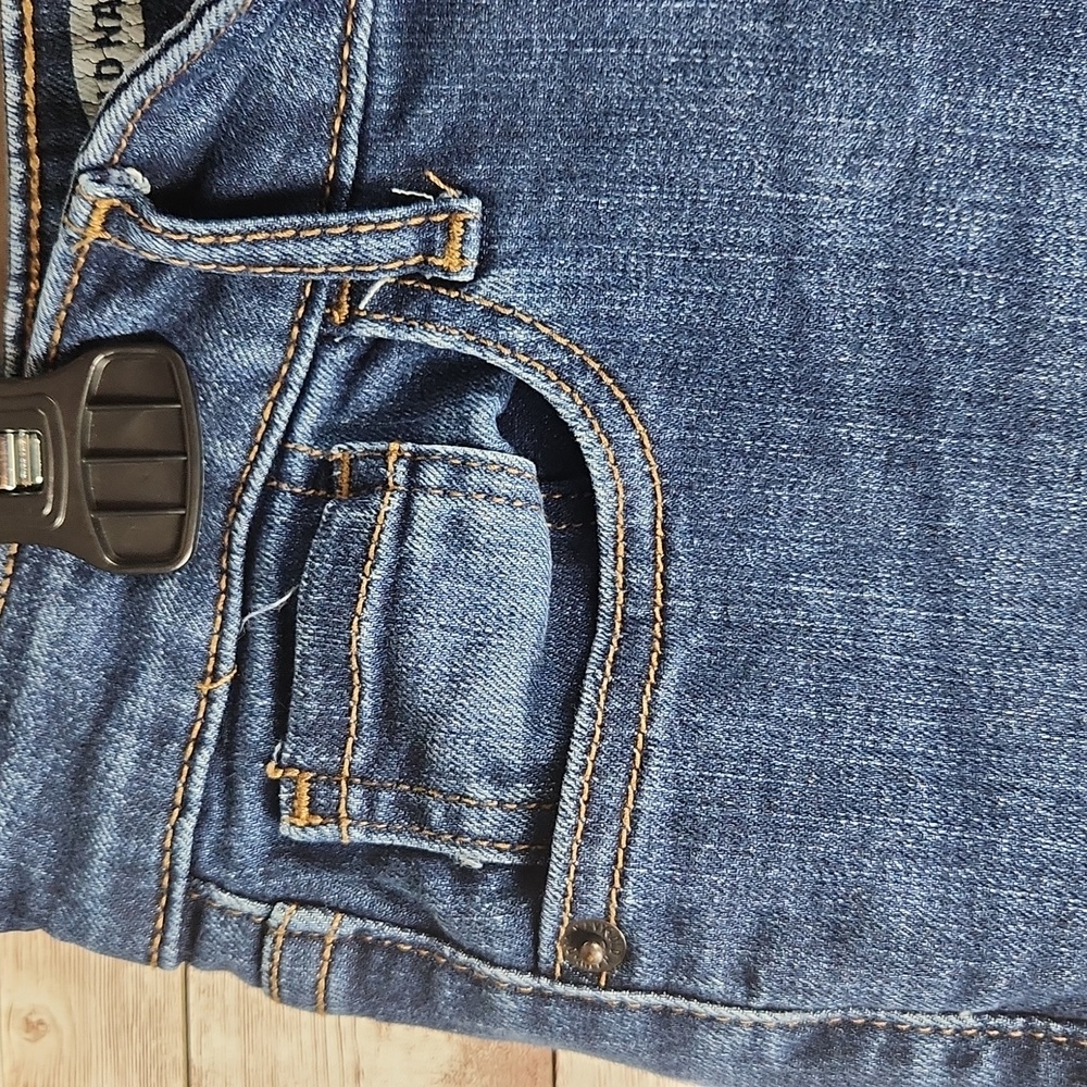 Old Navy, The Rock Star, Mid-Rise, dark wash, Sz 6 - Picture 3 of 5